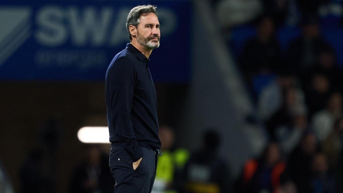 Osasuna coach Vicente Moreno